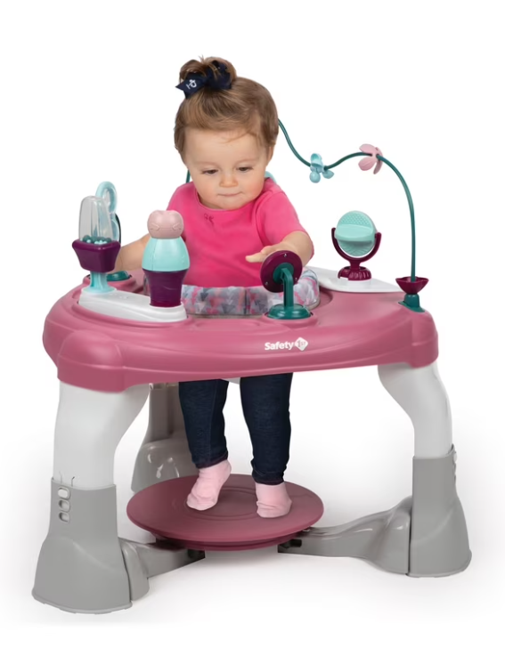 Safety 1st Grow & Go 4-in-1 Baby Activity Center - Oslo Pink