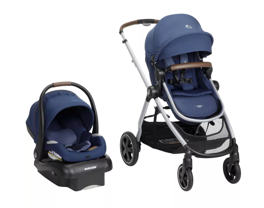 Maxi-Cosi Zelia Luxe Travel System - New Hope Navy