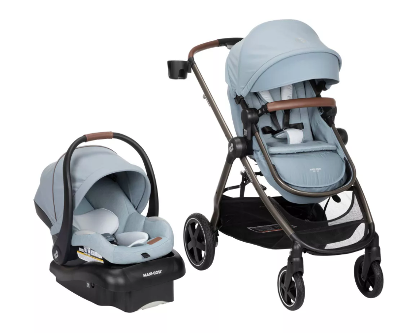 Maxi-Cosi Zelia Luxe Travel System - New Hope Gray
