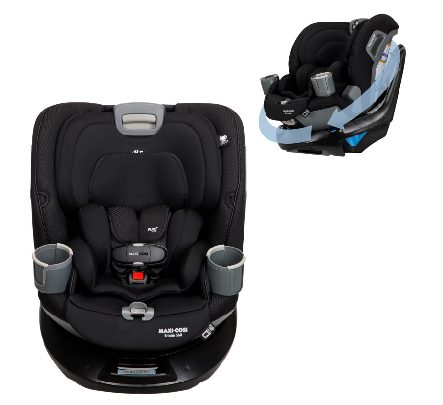 Maxi-Cosi Emme 360 All in One Car Seat - Black