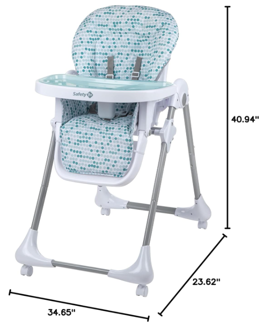 Safety 1st 3-in-1 Grow and Go High Chair - Raindrop