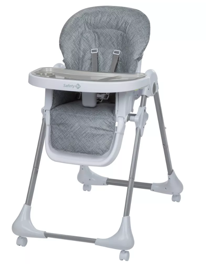 Safety 1st 3-in-1 Grow and Go High Chair, Birchbark (Gris)