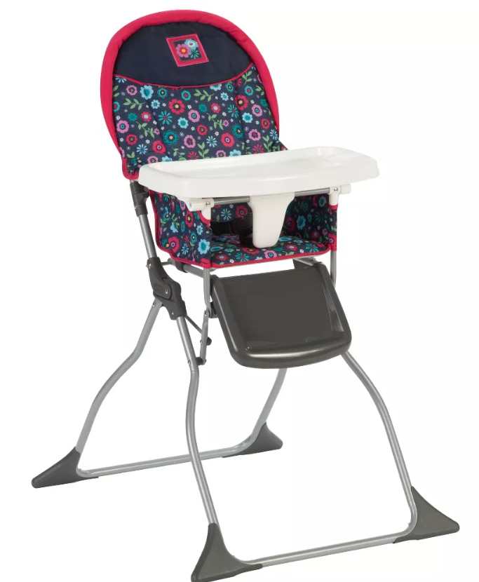 Cosco Simple Fold High Chair - Flower Garden